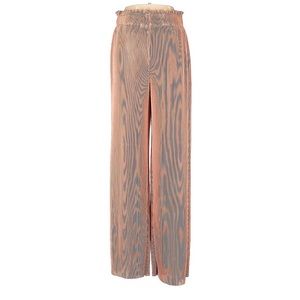 Moon Collection | accordion pleat elastic palazzo pants with metallic sheen